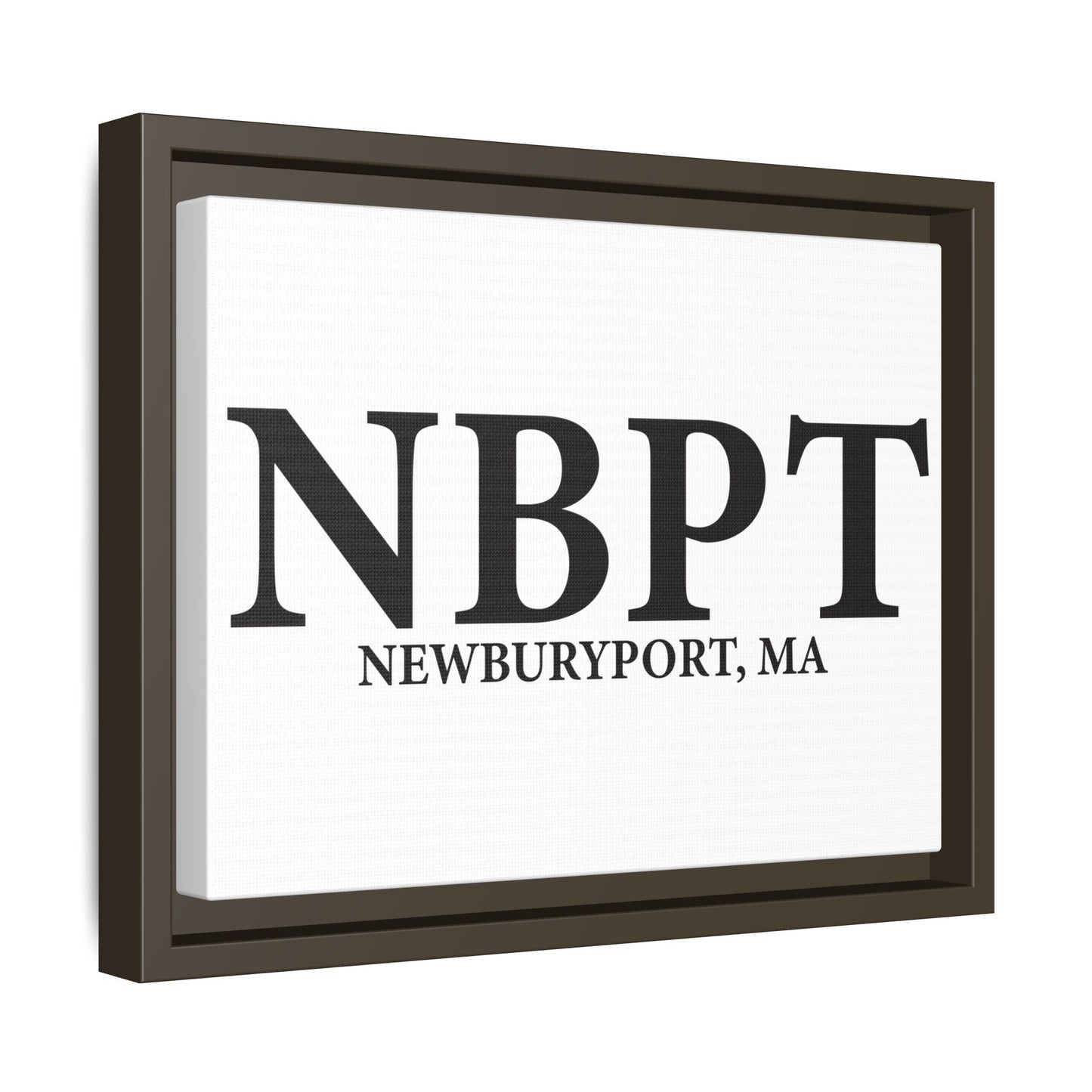 NEWBURYPORT Matte Canvas, Framed (Multi-color)