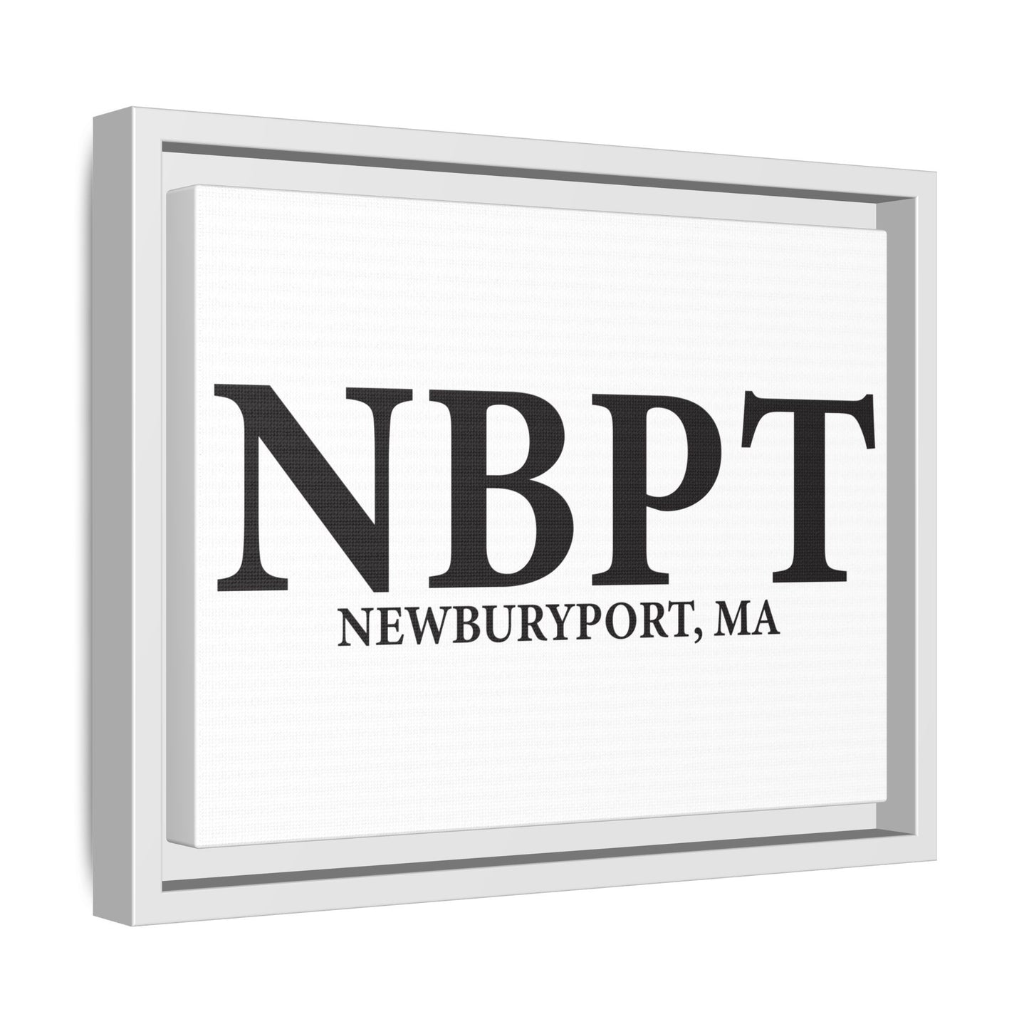 NEWBURYPORT Matte Canvas, Framed (Multi-color)