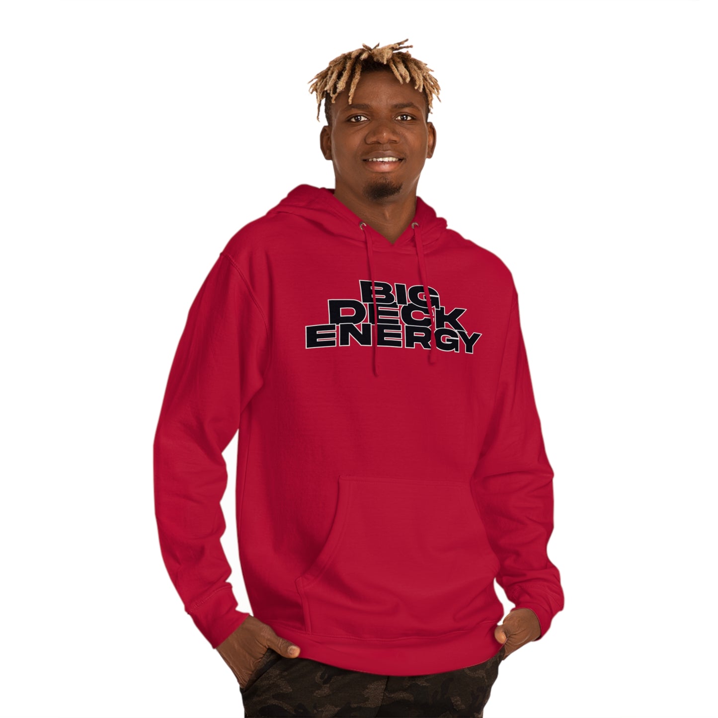 BIG DECK ENERGY Unisex Hooded Sweatshirt