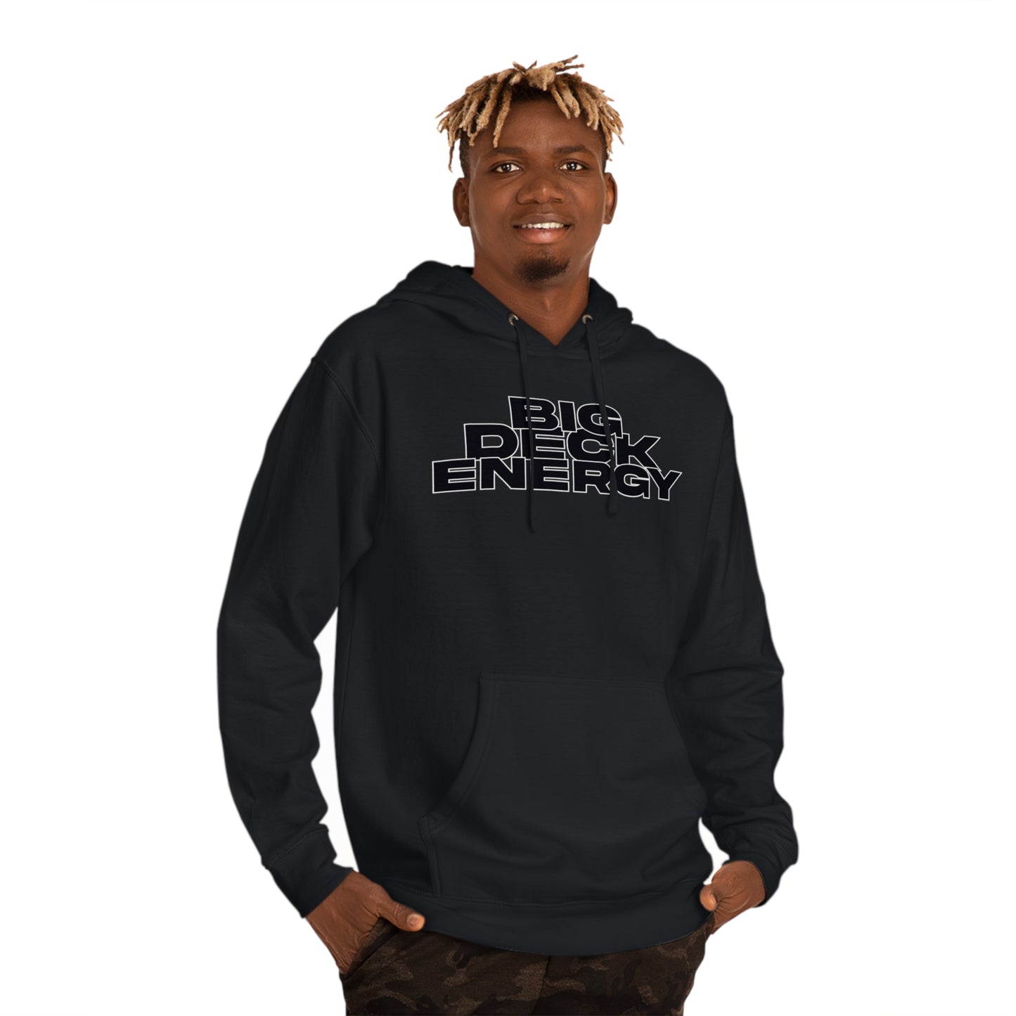 BIG DECK ENERGY Unisex Hooded Sweatshirt