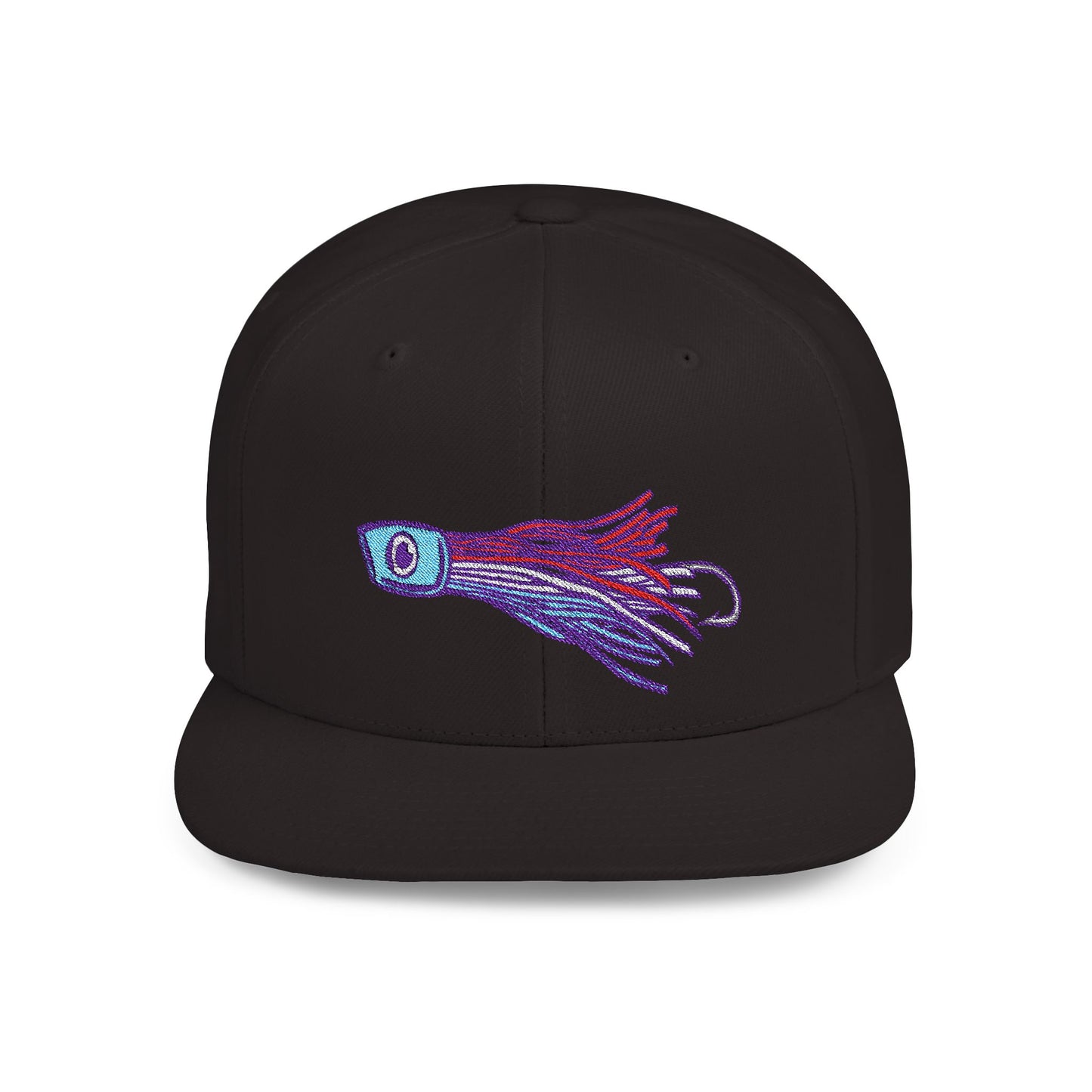 Flat Bill Snapback Chugger Head Hat