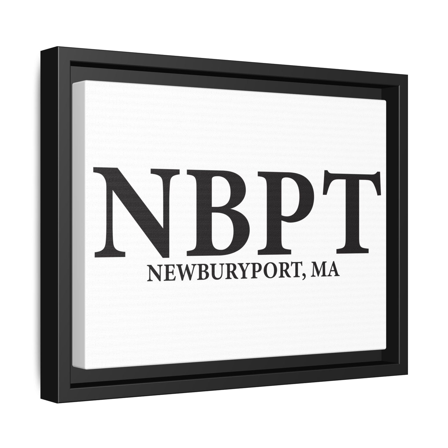 NEWBURYPORT Matte Canvas, Framed (Multi-color)