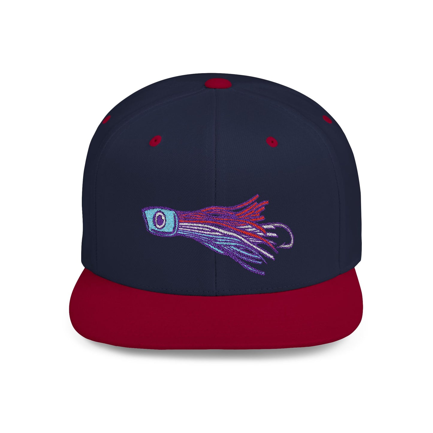 Flat Bill Snapback Chugger Head Hat