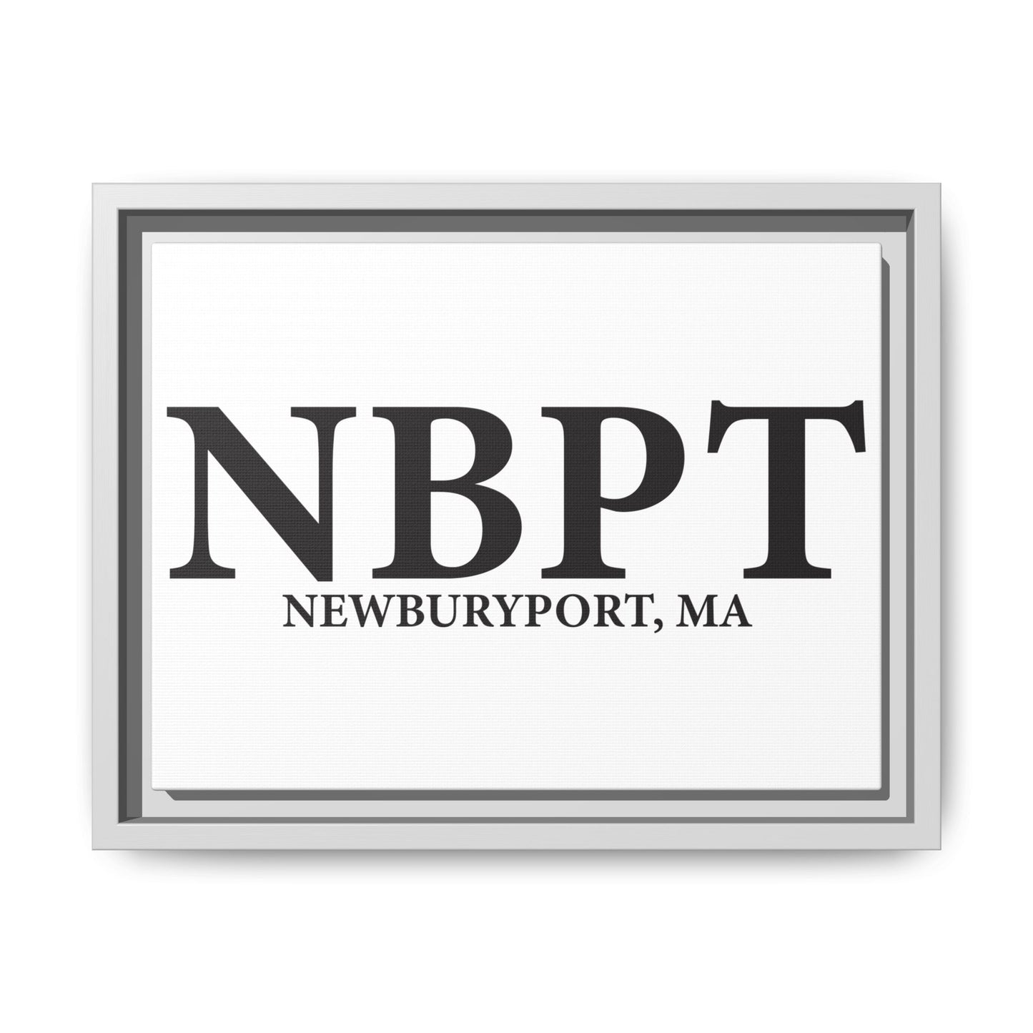 NEWBURYPORT Matte Canvas, Framed (Multi-color)