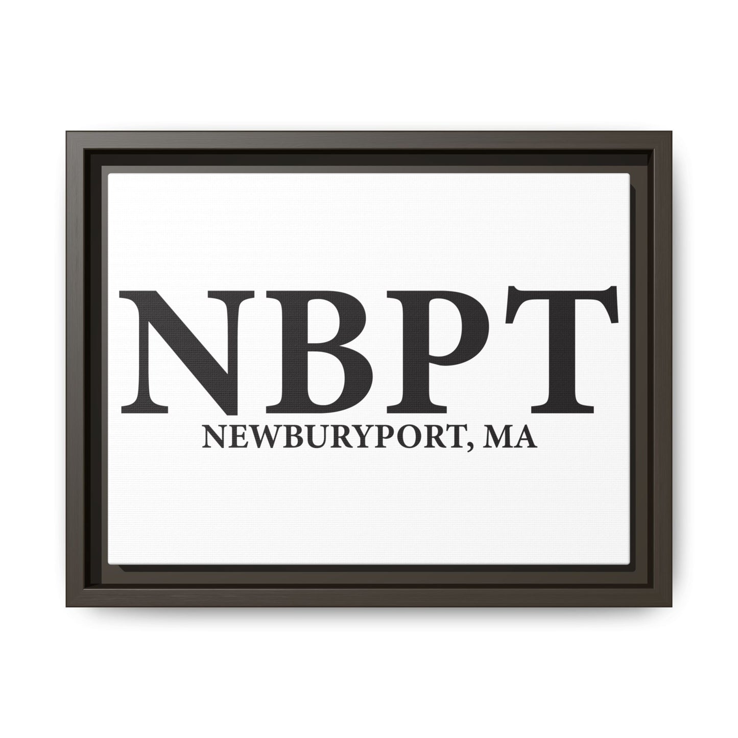 NEWBURYPORT Matte Canvas, Framed (Multi-color)