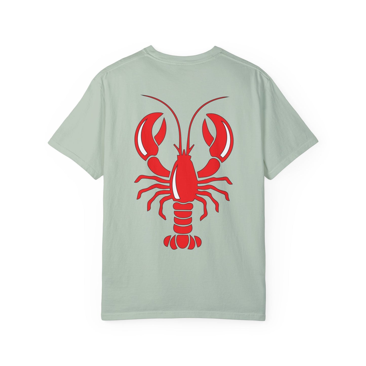 Lobster Boat T-shirt, Nautical Tee, Unisex Garment-Dyed Shirt, Men's Women's Top, Ocean Lover Gift, Summer Fashion