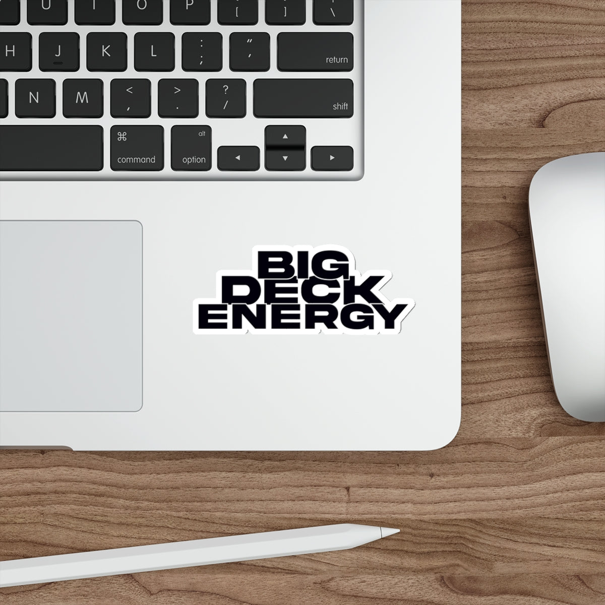 Fishing Die-Cut Stickers - Big Deck Energy