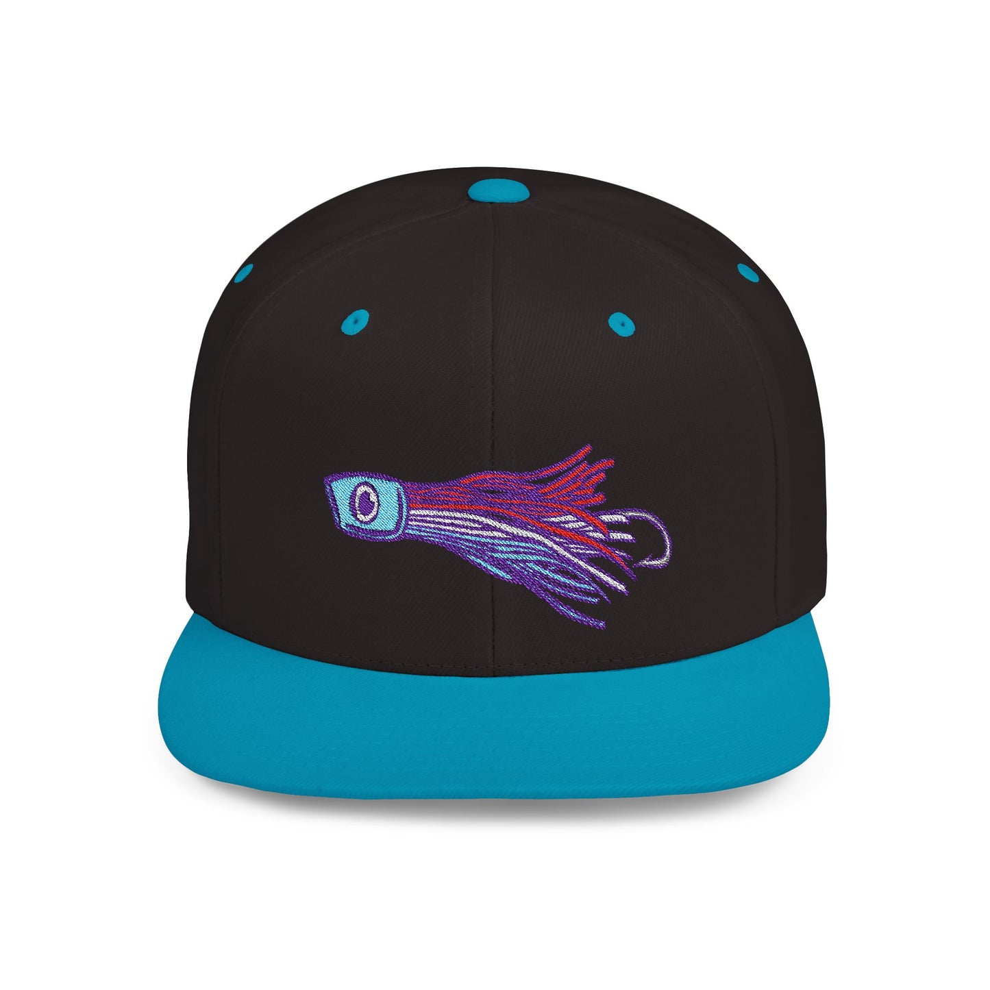 Flat Bill Snapback Chugger Head Hat