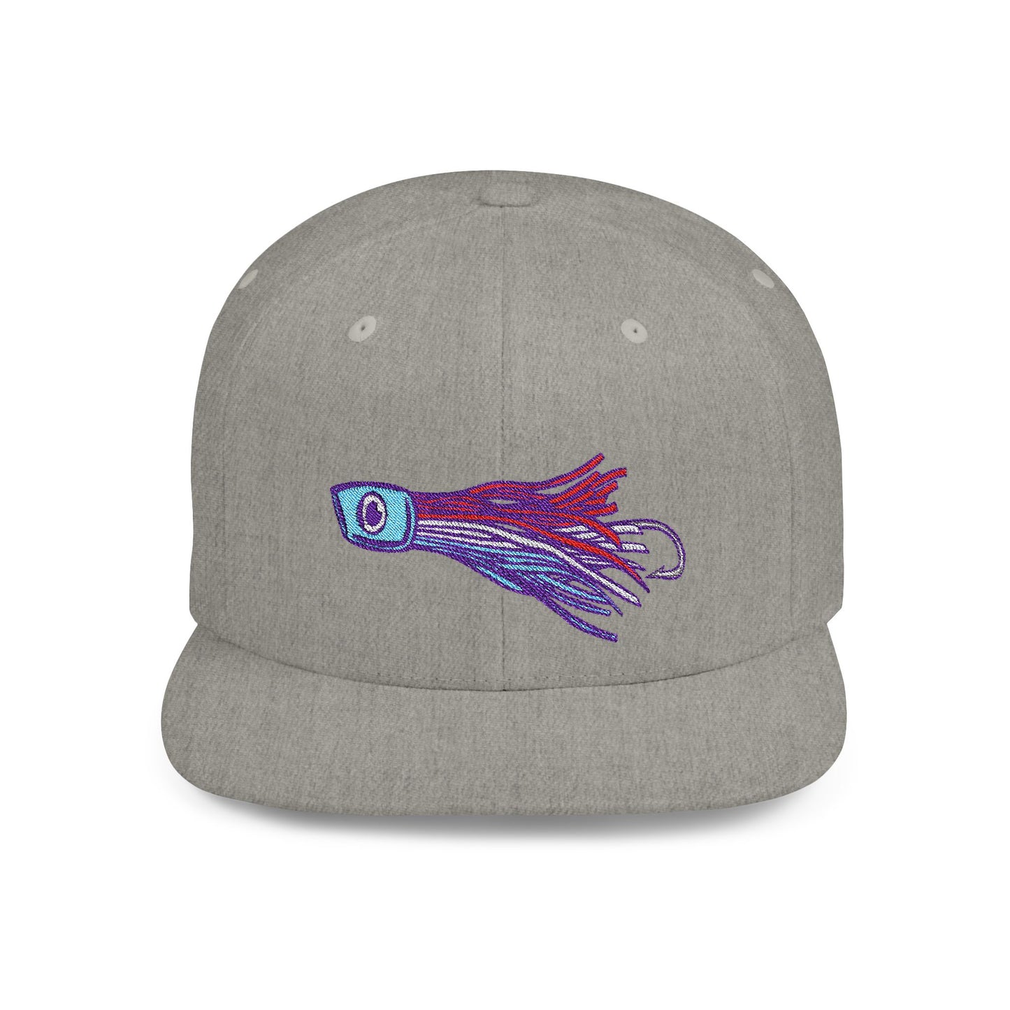 Flat Bill Snapback Chugger Head Hat