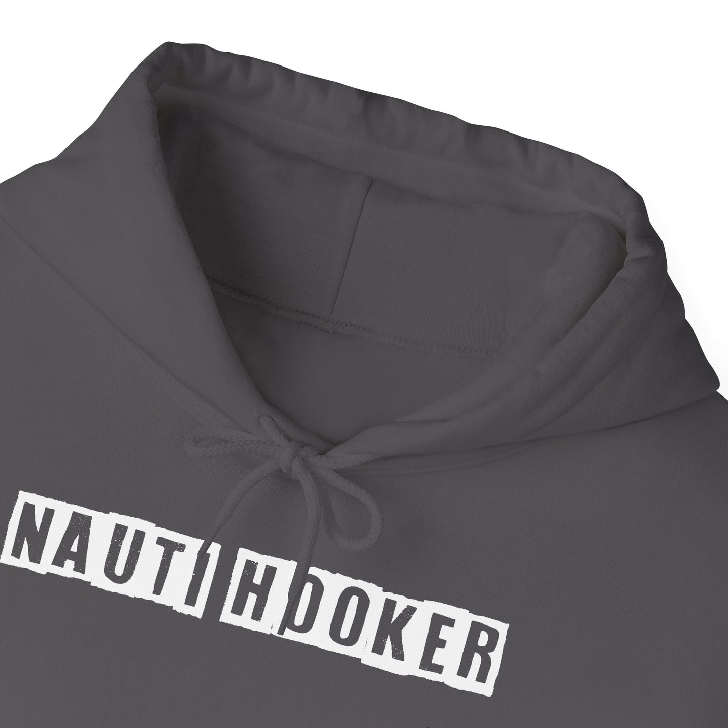 Nauti Hooker Heavy Blend Hoodie, Ocean Lover Sweatshirt, Funny Fishing Apparel, Boating Gift, Coastal Clothing