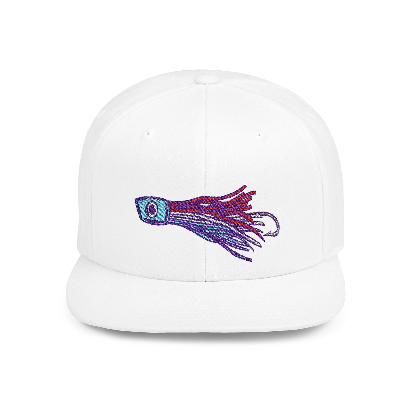 Flat Bill Snapback Chugger Head Hat