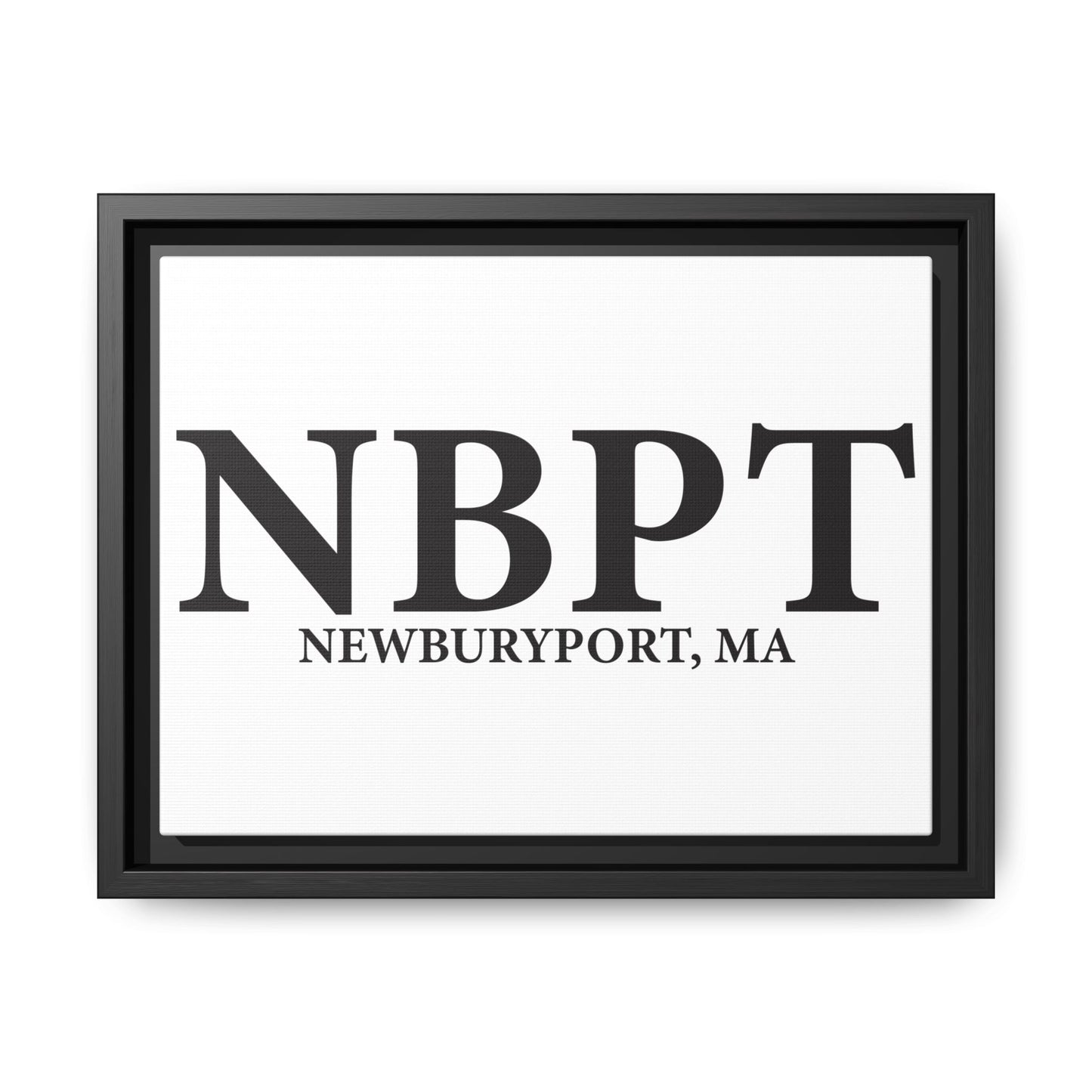 NEWBURYPORT Matte Canvas, Framed (Multi-color)